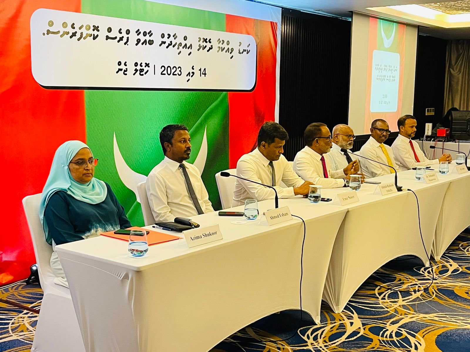 "ކަނޑު ވިއްކުމާ ދެކޮޅު" ކޯލިޝަންގެ ޕްރެސްގައި އެމްއާރުއެއިން ބައިވެރިއެއް ނުވޭ!