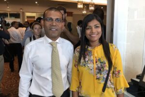 ނަޝީދު ހަޑިކޮށް ނޫޅުއްވުމަށް ރޮޒައިނާ ގޮވާލައްވައިފި