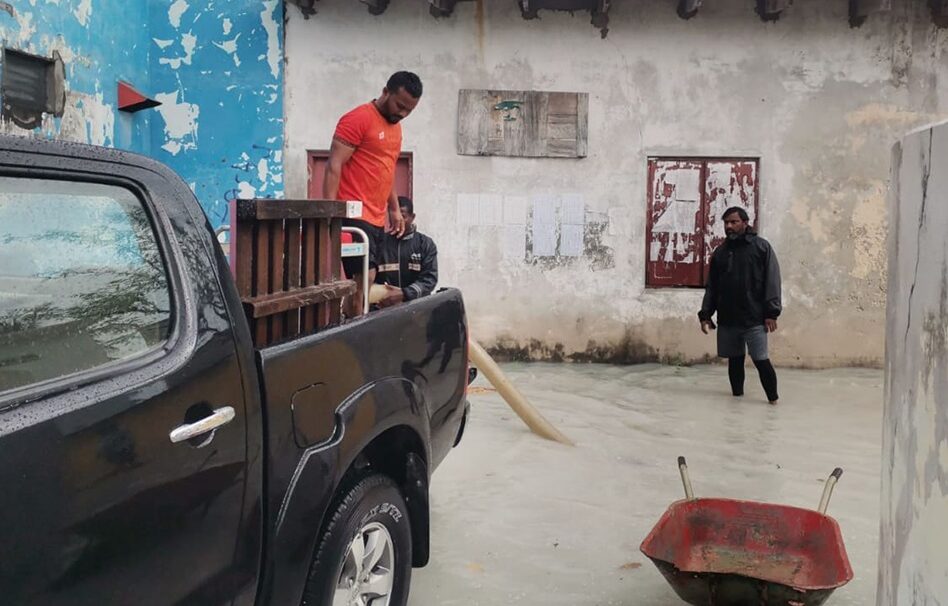 ބޯކޮށް ވާރޭވެހި ނައިފަރުގެ ބޮޑު ސަރަހައްދެއްގައި ފެންބޮޑުވެއްޖެ