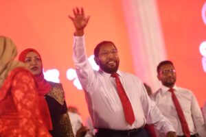 ކުލަގަދަ ރަސްމިއްޔާތެއްގައި ޖޭޕީގެ ރިޔާސީ ޓިކެޓް ގާސިމް އިބުރާހިމްއަށް އަރުވައިފި