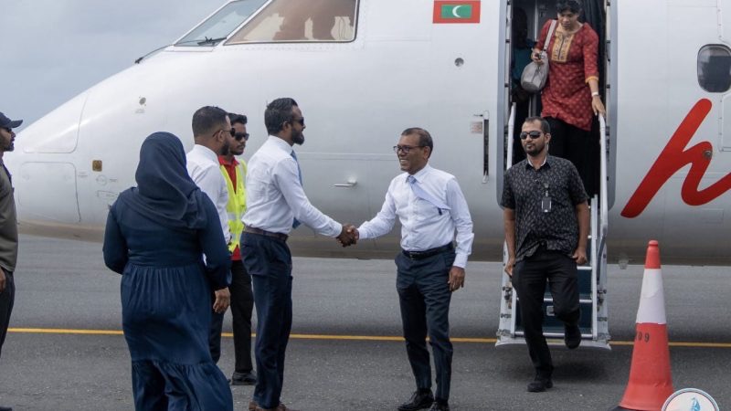 ސިޓީ ކައުންސިލްގެ އަހަރީ ދުވަސް ފާހަގަކުރުމުގެ ހަފްލާއަށް ނަޝީދު ކުޅުދުއްފުއްޓަށް ވަޑައިގެންފި