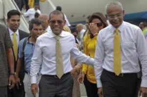 ރިޔާސީ އިންތިޚާބު ޚަރާބުވީ ސޯލިހާއި އެ މަނިކުފާނުގެ ބައެއް އަރިސް ބޭފުޅުންގެ ސަބަބުން: ނަޝީދު