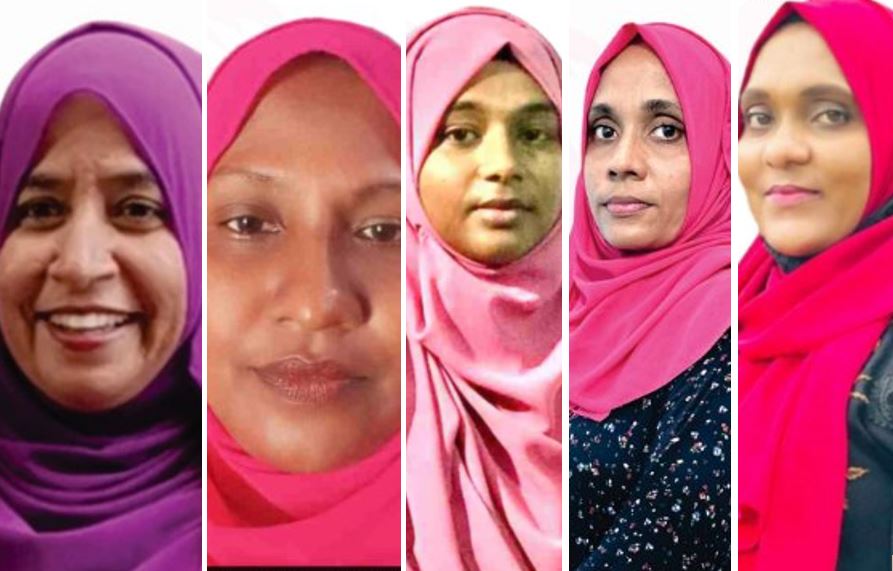އަންހެނުން ކޮމެޓީތަކުގެ 5 ބައި އިލެކްޝަން ކާމިޔާބުކޮށް، ޕީޕީއެމްއަށް ބޮޑު ކާމިޔާބެއް!