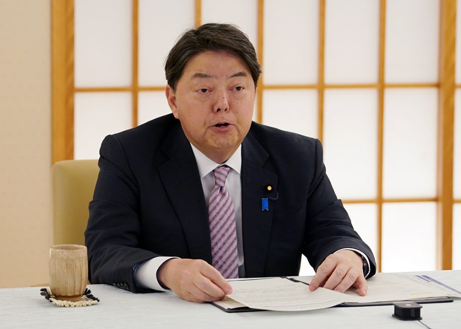 އަންނަ ހޮނިހިރު ދުވަހު ޖަޕާންގެ ޚާރިޖީ ވަޒީރު ރާއްޖެ ވަޑައިގަންނަވަނީ