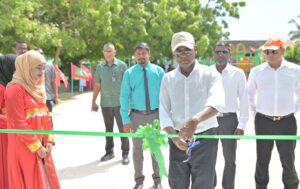 ނަރުދޫ ތަރައްޤީގެ ތިން މަޝްރޫއެއް ނިންމުން ފާހަގަކޮށްފި