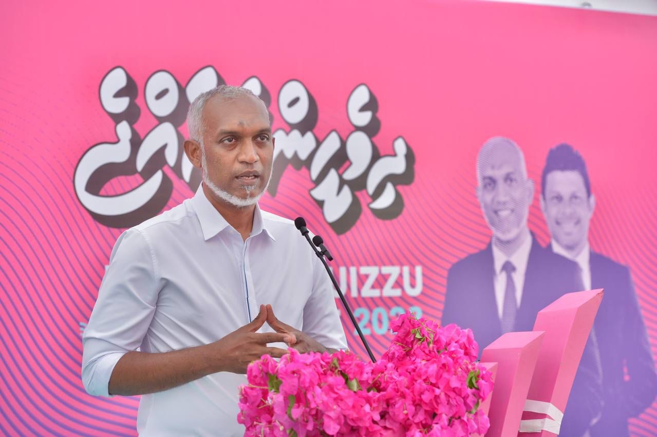 ބާރަށުގެ މަގުތައް ހަދައި ގެދޮރުވެރި ކުރުވަން މުއިއްޒުގެ ވައުދެއް