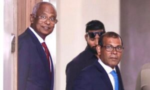 ރައީސްގެ ހިތްވަރާއި، ދެއްކި މިސާލަށް ރައީސް ނަޝީދުގެ ތަޢުރީފް!