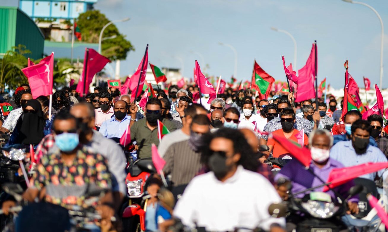 ޒުވާނުންނާއިއެކު، ޕީޕީއެމްގެ ބޮޑު ސައިކަލްބުރު މިއަދު ހަވީރު ހުޅުމާލޭގައި!