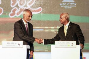 ރައީސް ޞާލިހު އިންތިޚާބީ ރައީސް ޑރ. މުއިއްޒަށް މަރުޚަބާ ދަންނަވައިފި