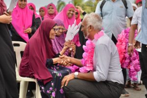 ގުރައިދޫ ރައްޔިތުންގެ އުންމީދު ކަމުގައިވާ އެއާޕޯޓް ހަގީގަތަކަށް ހަދައިދޭނަން: މުއިއްޒު