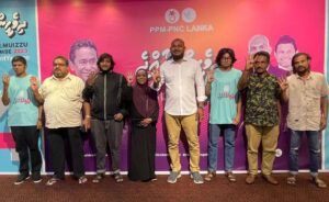 ލަންކާގައި ދިރިއުޅޭ ދިވެހިންގެ ތެރެއިން ގިނަ ބަޔަކު ޑރ. މުއިއްޒުއަށް ތާއީދުކޮށް ޕީޕީއެމްއަށް!