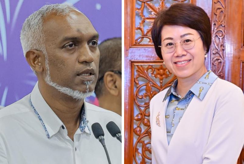 އިންތިހާބީ ރައީސް ޑރ. މުއިއްޒަށް ޗައިނާއިން މަރުހަބާ ކިޔައިފި