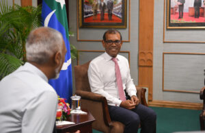 އިންޑިއާއިން ރާއްޖޭގެ ގާނޫނީ ވެރިކަން ބަދަލު ކުރުމަށް އެހީތެރިކަން ފޯރުކޮށްދޭނެކަމަށް ގަބޫލެއް ނުކުރަން: ނަޝީދު
