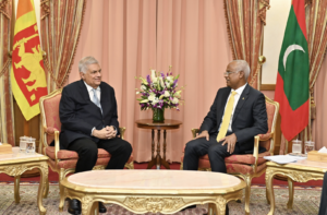 ރައީސް ސާލިހުގެ ރަސްމީ އެންމެ ފަހު ބައްދަލުވުން ސްރީލަންކާގެ ރައީސާއެކު