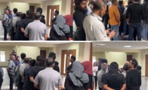 ފްލެޓް ދިނުމުގައި އޮޅުވާލައި މަކަރު ހަދާފައިވާތީ ހައުސިން މިނިސްޓްރީގައި އިހުތިޖާޖް ކުރަނީ