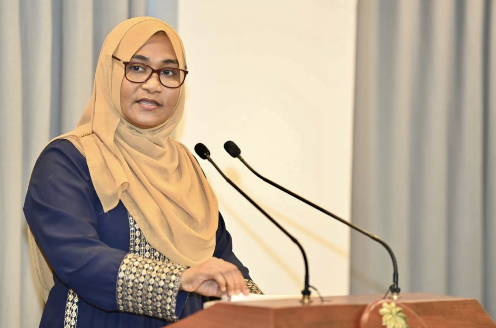 ސަރުކާރުގެ މަޤްޞަދަކީ ޤައުމީ ތަރައްޤީގެ ހުރިހާ ދާއިރާއެއްގައިވެސް އަންހެނުންގެ ބައިވެރިވުން އިތުރުކުރުން: މެޑަމް ސާޖިދާ