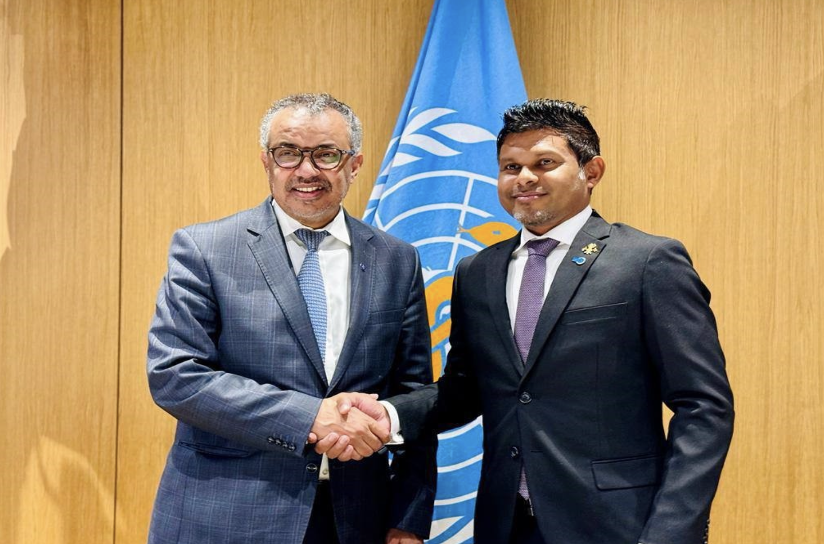 ނައިބު ރައީސް ޑަބްލިޔު.އެޗް.އޯ.ގެ ޑިރެކްޓަރ ޖެނެރަލްއާ ބައްދަލުކުރައްވައިފި