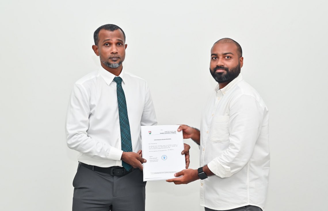 އެފްއޭއެމްގެ ރައީސްކަމަށް ޓޮމް ފޯމު ހުށަހަޅުއްވައިފި