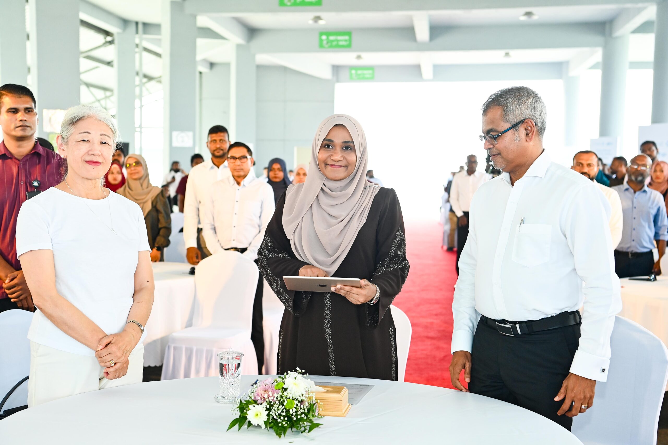 ކުނި މެނޭޖުކުރުމުގެ ޤައުމީ ޕްރޮގްރާމް "މަގޭ ސާފު ރާއްޖެ"، މެޑަމް ސާޖިދާ އިފުތިތާހު ކޮށްދެއްވައިފި