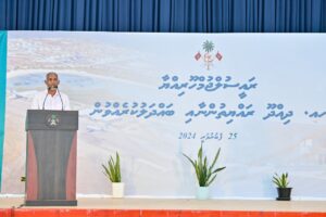 ހޮސްޕިޓަލް އިމާރާތާއި، އެމްބިއުލާންސްއާއި އެއަރޕޯޓާއި ބިންހިއްކުމާއި ހިމެނޭގޮތަށް، ރައީސްގެ ގިނަ ވައުދުތަކެއް ދިއްދޫއަށް