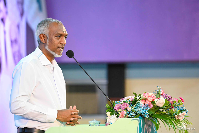 ގުޅީފަޅުން ހިއްކާފައި އޮތް ސަރަހައްދުގައި ތޮށިލުމުހެ މަސައްކަތް ބާރު ސްޕީޑުގައި ދަނީ ކުރިއަށް: ރައީސް