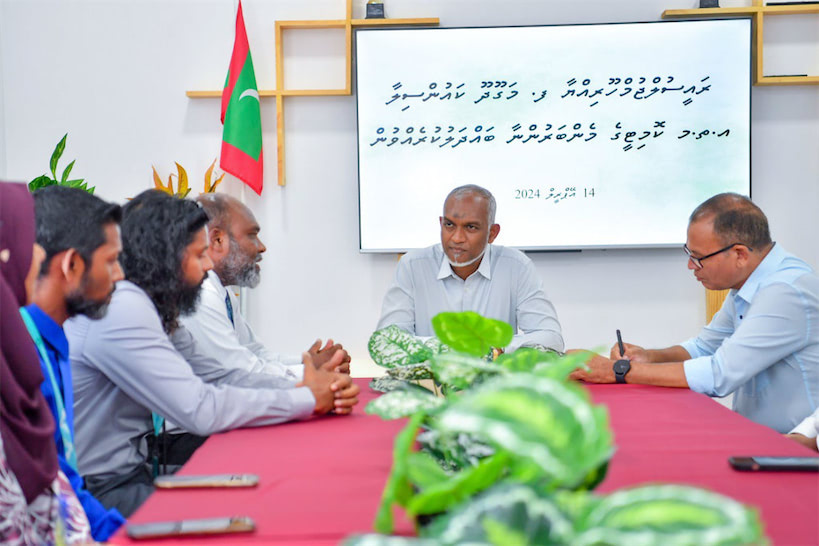 މަގޫދޫ އެއަރޕޯޓުގެ މަސައްކަތް ހުއްޓިފައިވާތީ އެކަމުގެ ކަންބޮޑުވުން ހިއްސާކޮށްފި