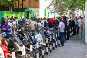 40 އިންސައްތަ މީހުން ވޯޓު ލައިފި