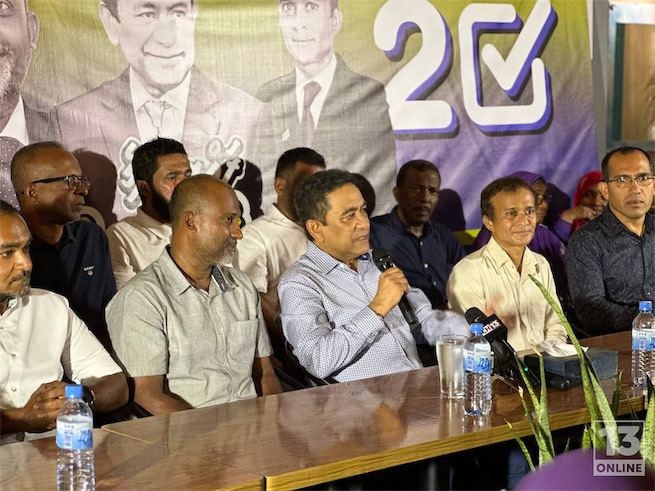 ފުށިދިއްގަރު ފަޅު ބިންހިއްކުމުގެ މަޝްރޫޢުގެ އެއްބަސްވުން ބާތިލް ކުރަންޖެހޭ: ރައީސް ޔާމިން