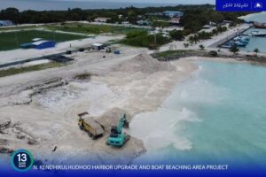 ކެނދިކުޅުދޫ ބަނދަރު ފުންކުރުމުގެ %67 މަސައްކަތް ނިމިއްޖެ