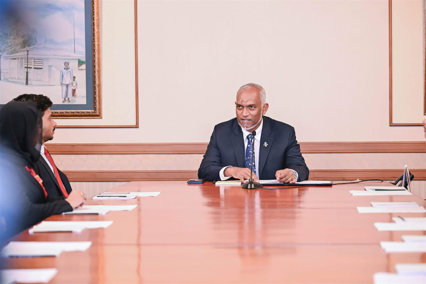 ޒުވާނުންގެ ބަސް އިއްވުމަށް އެއްވެސް ލިމިޓެއް ނޯންނާނެ: ރައީސް