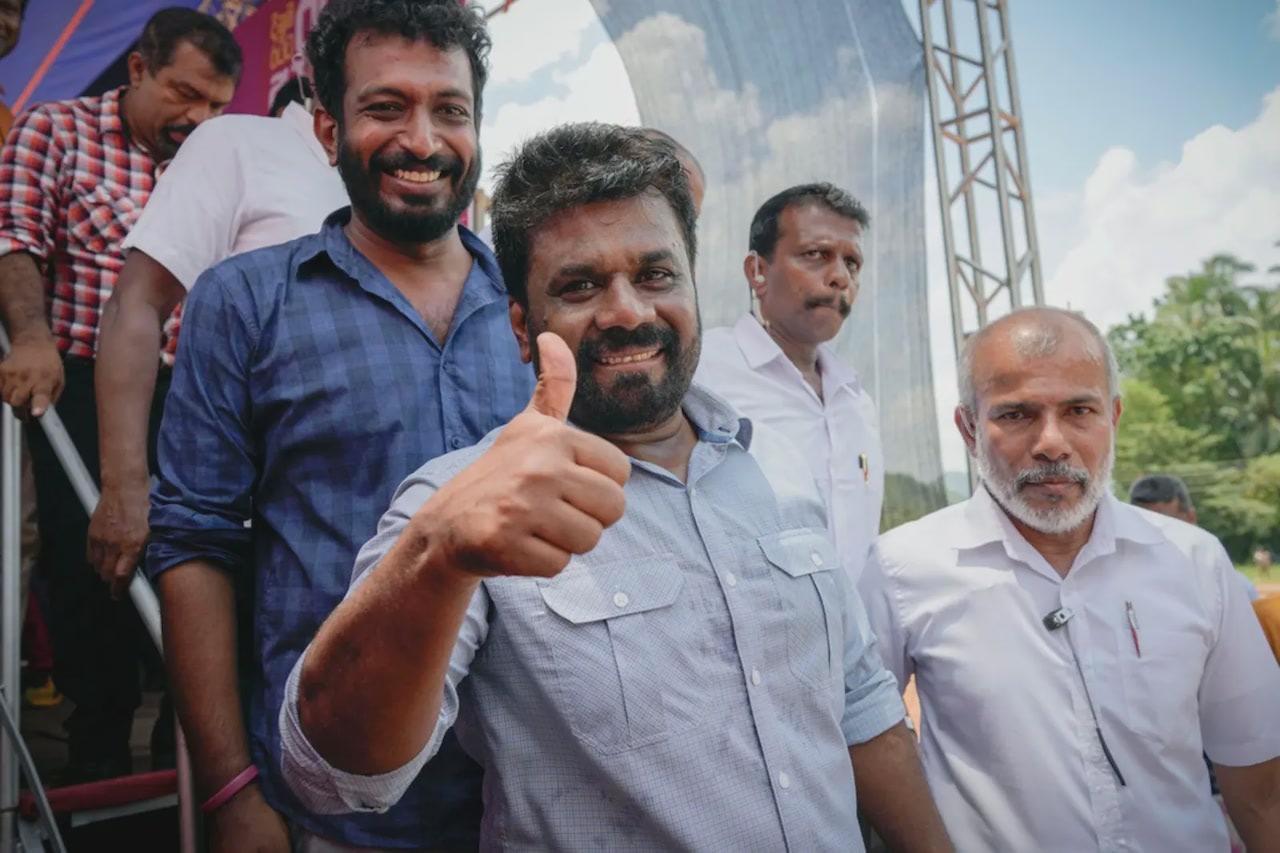 ސްރީ ލަންކާގެ ރިޔާސީ އިންތިޚާބު އަނޫރާ ކުމާރަ ދިސަނާޔަކެ ކާމިޔާބު ކޮށްފި