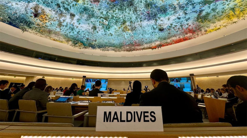 އިންސާނީ ޙައްޤުތަކާބެހޭ މަޖިލީހުގެ 57 ވަނަ ސެޝަންގެ ބައްދަލުވުމުގައި ދިވެހިރާއްޖެއިން ބައިވެރިވަނީ