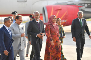 ރައީސް މުއިއްޒު، އިންޑިއާގެ ނިއުދިއްލީއަށް ވަޑައިގެންފި