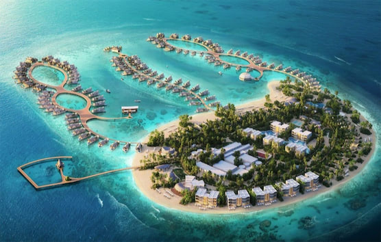 ދުބާއީގެ ސަމަނާ ޑެވެލޮޕާސްއިން ހަނިމާދޫ ކައިރީގައި 598 މިލިޔަން ޑޮލަރު ލަގްޒަރީ ރިސޯޓެއް ތަރައްގީ ކުރަނީ