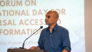 މައުލޫމާތު ހޯދުމަށް ހުށަހެޅި މިންވަރު އަންގައިދޭ އަހަރީ ރިޕޯޓު ހުށަހަޅާފައިވަނީ ސަރުކާރުގެ އެންމެ 40 އިންސައްތަ އިދާރާއަކުން