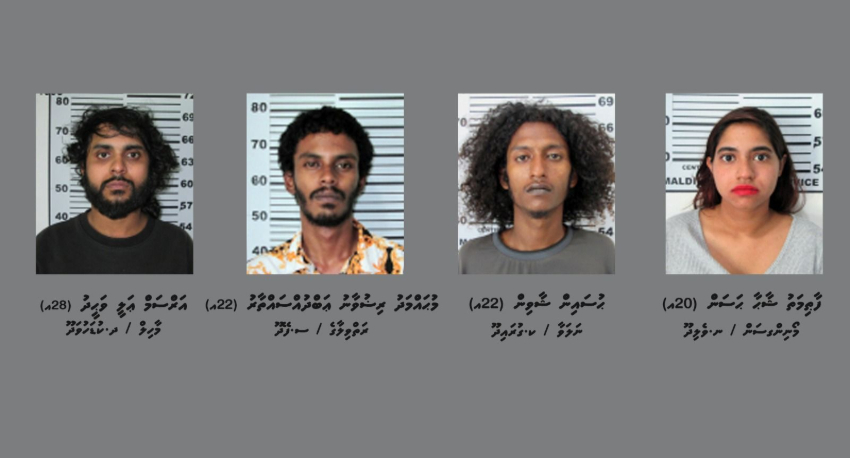 ހަނިމާދޫއަށް ވައިގެ މަގުން މަސްތުވާތަކެތި އެތެރެކުރަން އުޅުނު 4 މީހަކު ހައްޔަރު ކޮށްފި