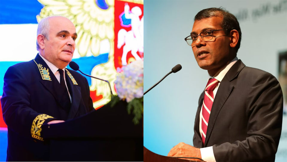 ނަޝީދުގެ ރައްދު ރަޝިއާގެ ސަފީރަށް: ރާއްޖެއިން އުކްރެއިންގެ މައްސަލައިގައި ވޯޓު ދިނީ ސުލްޙައަށްޓަކައި