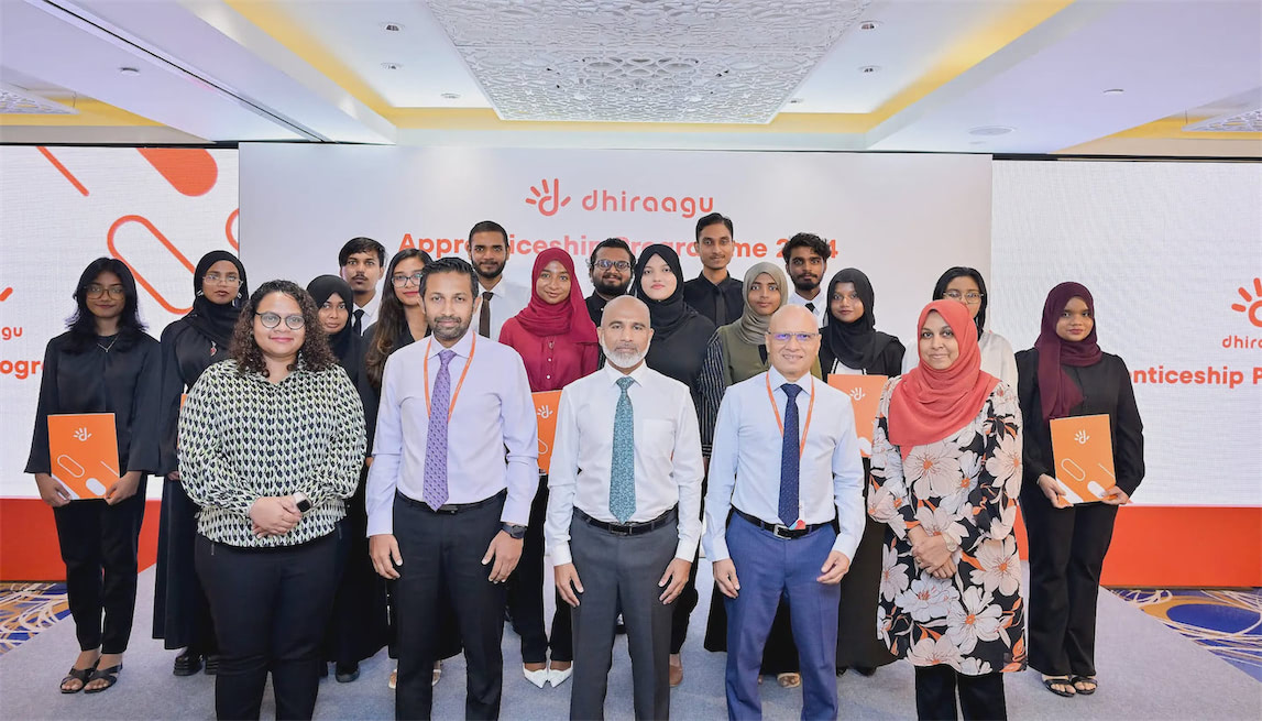 ދިރާގު އެޕްރެންޓިސްޝިޕް ޕްރޮގްރާމް 19 ޒުވާނުން ފުރިހަމަކޮށްފި