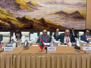 އޭއައައިބީގެ އައު ރައީސް އިންތިޚާބުކުރުމުގެ ޖަލްސާގައި ދިވެހިރާއްޖެއިން ބައިވެރިވެއްޖެ