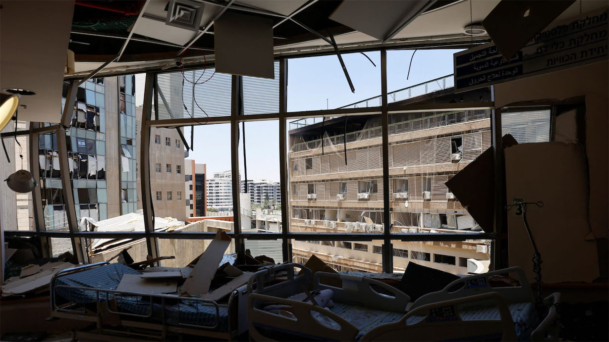 އިޒްރޭލުގެ ހަމަލާތަކުގައި އިރާނުގެ ތިން ހޮސްޕިޓަލަކަށް ބޮޑެތި ގެއްލުންތަކެއް