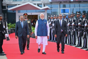 މޯދީ ރާއްޖެއަށް ކުރެއްވި ފުރަމާނަ ދަތުރުފުޅު ނިންމަވާލައްވައިފި