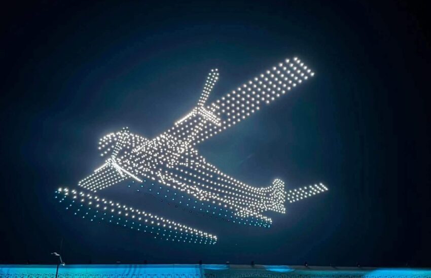 އާ އަހަރަށް މަރުހަބާ ކިޔުމަށް ވިޒިޓް މޯލްޑިވްސް އިން ޑްރޯން ޝޯއެއް ބާއްވަނީ