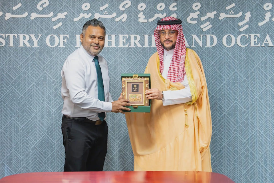 ސައުދީ އަރަބިއްޔާ ދިވެހިރާއްޖޭގެ މަސްވެރިކަމާއި ބްލޫ އިކޮނޮމީ ތަރައްޤީކުރުމަށް އެހީވަނީ