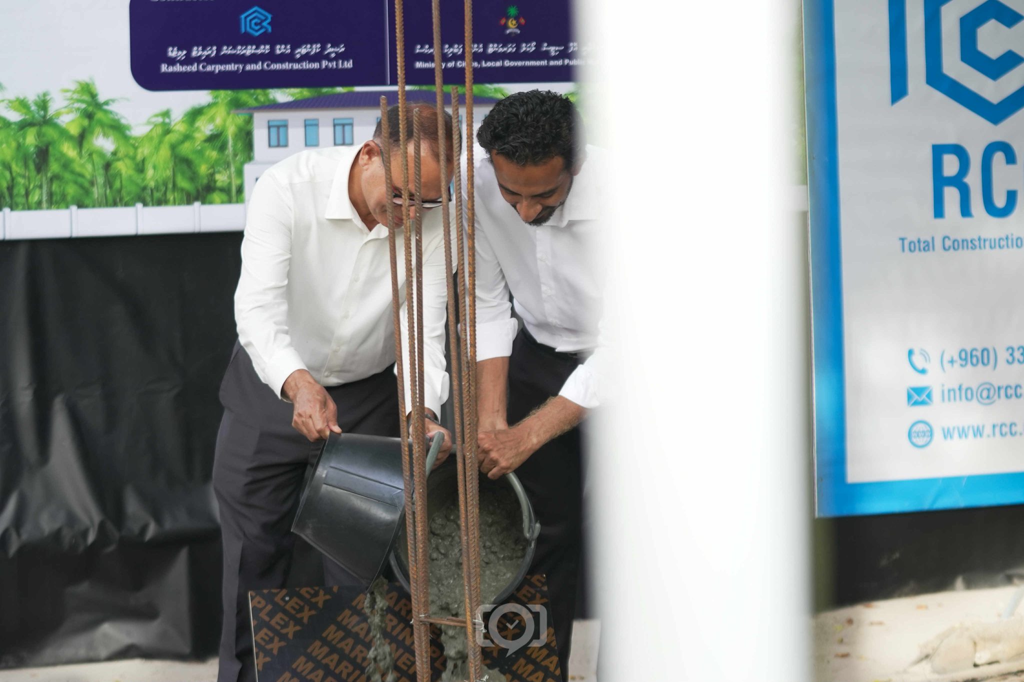 ރަސްދޫގައި ކައުންސިލް އިދާރާއާއި ހޮސްޕިޓަލްގެ އާ އިމާރާތުގެ މަސައްކަތް ފަށައިފި