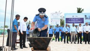 ތުޅާދޫގައި އަލަށް ޤާއިމްކުރާ ފުލުހުންގެ މަރުކަޒުގެ ޢަމަލީ މަސައްކަތް ރަސްމީކޮށް ފަށައިފި