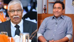 ރާއްޖޭގެ ފަތުރުވެރިކަމުގެ ބާނީ މުޙައްމަދު ޢުމަރު މަނިކުގެ އަވަހާރަ ވުމާއު ގުޅިގެން ކުރީގެ ރައީސް ޔާމީން ތައުޒިޔާ ވިދާޅުވެއްޖެ