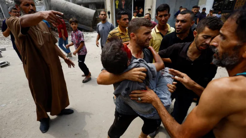 ޣައްޒާ ސިޓީގައި އިސްރާއީލުގެ ހަމަލާތަކުގައި، ނޫސްވެރިންވެސް ހިމެނޭގޮތުން، ޢައްޒާގެ 105 މީހަކު ޝަހީދުވެއްޖެ