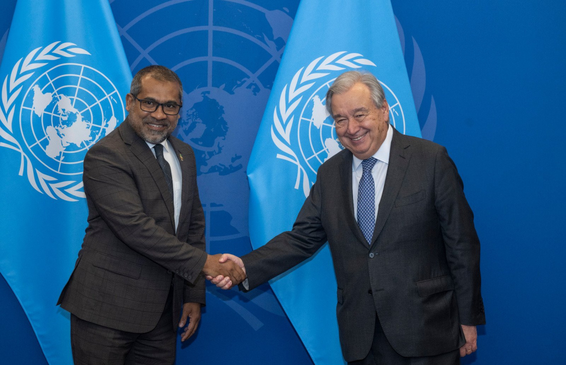 އދ. ގެ ސަލާމަތީ މަޖިލީހުގެ ވީޓޯ ބާރު ނިމުމަކަށް ގެނައުމަށް ރާއްޖެއިން ގޮވާލައިފި