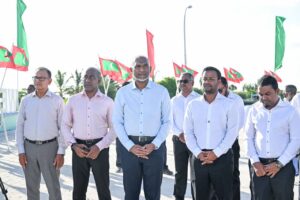 ބިލެއްދޫ ބަނދަރު މަސައްކަތާ އެކު ބިން ހިއްކުމުގެ މަސައްކަތް ވެސް ކުރިޔަށް ގެންދަނީ
