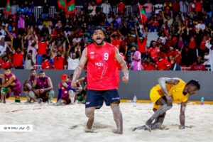 ކޮމަންވެލްތު ބީޗް ހޭންޑްބޯލްގައި ސްރީ ލަންކާ ބަލިކޮށް ރާއްޖޭގެ ތާރީޚީ ކާމިޔާބެއް